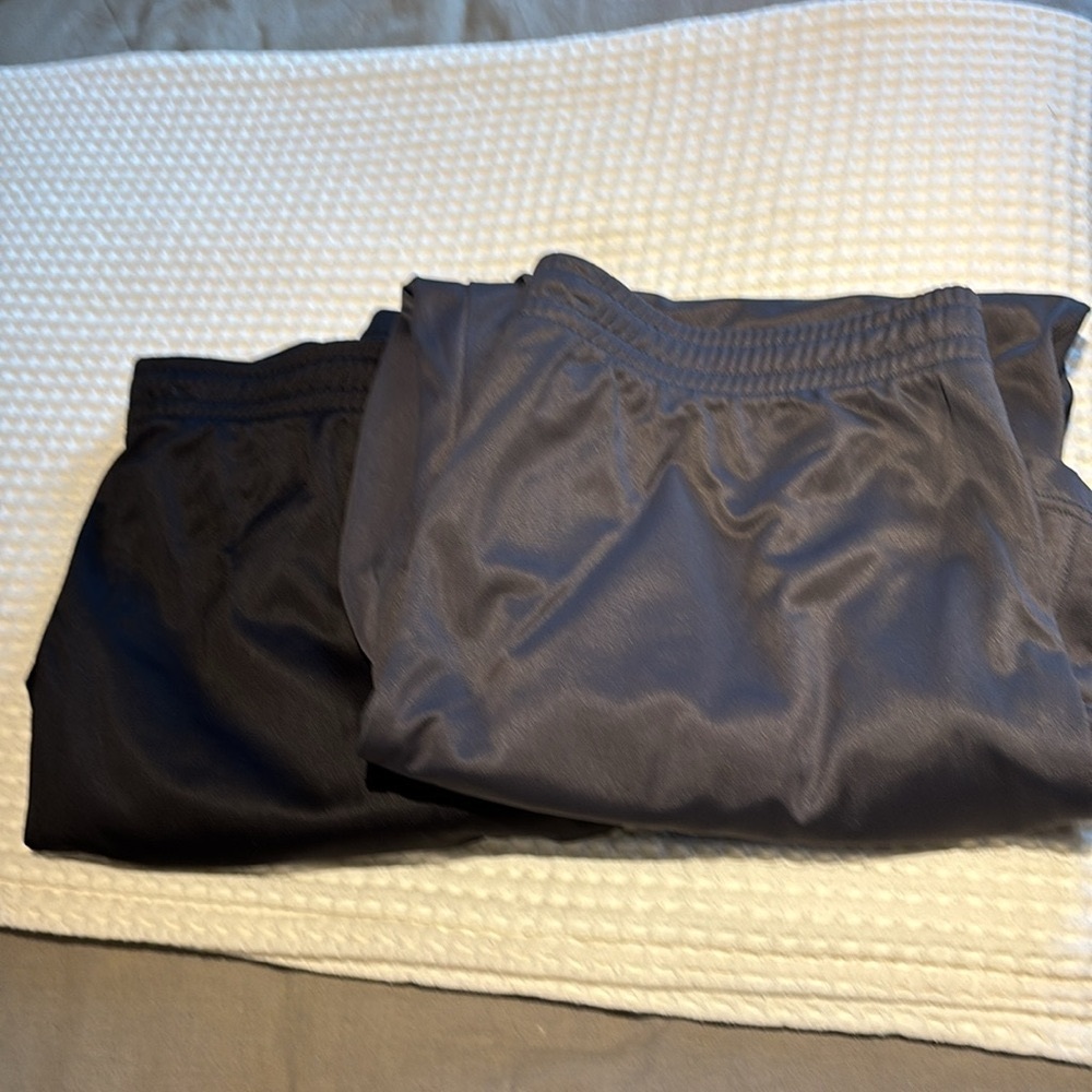 Two pack Tek Gear performance pants, removed tags, but never worn.